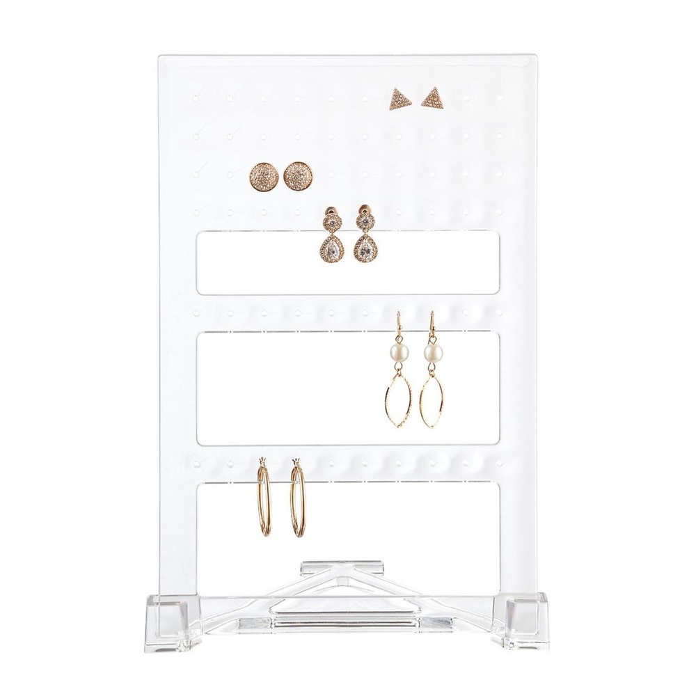 Acrylic earring organizer